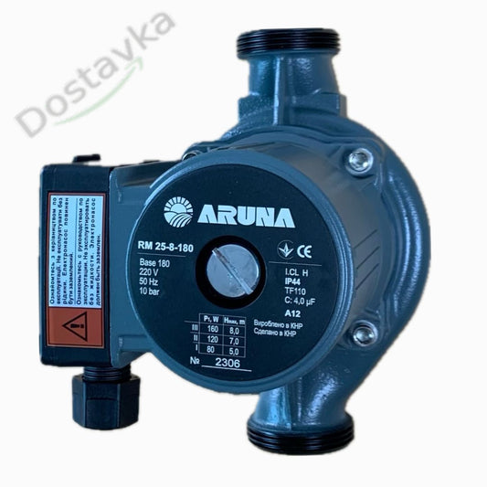 Циркуляційний насос ARUNA RM25-8-180 для рідинного опалення