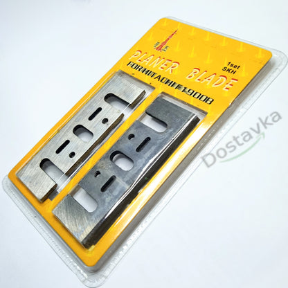 Комплект ножей 82mm(3-1/4") для электрорубанка Темп, Bosch, Craft-Tec, Makita, Riobi