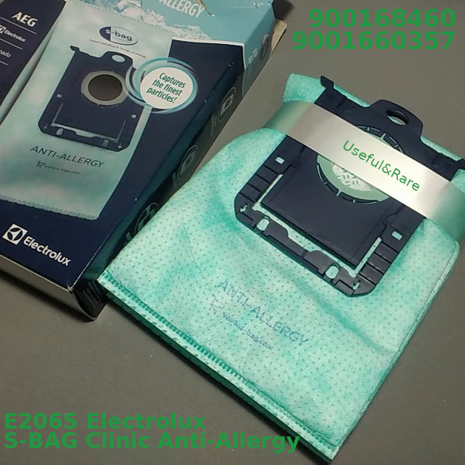 Набір мішків E206S S-BAG Clinic Anti-Allergy 900168460 (9001660357) для пылесоса Electrolux