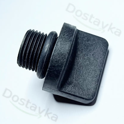 Пробка різьбова (G⅜(M), пластик, різьба 16 мм)