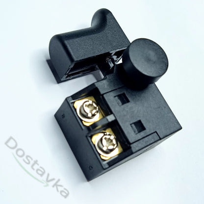 Кнопка FA2-6/1B 16*27 (клавіша 12*23) для акумуляторних пилок, лобзиків (фіксатор)