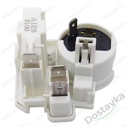 Реле запуска 3-контакта PTC-термистор защитой от тепловой перегрузки A1E8 8100 ZEM для холодильника