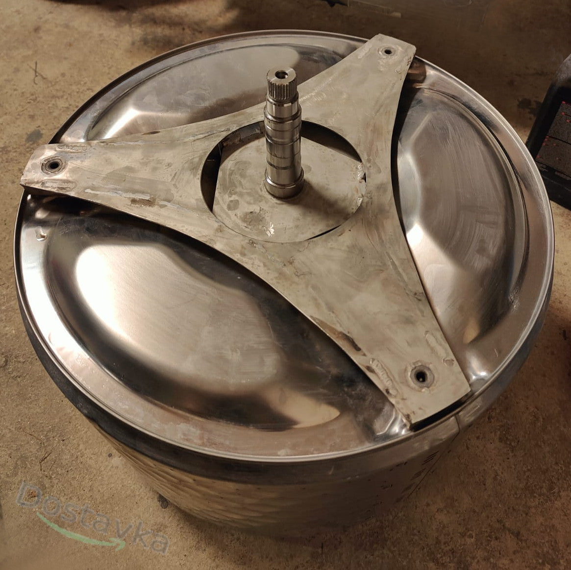 Хрестовина барабана пральної машини Miele 04264766 (нержавіюча сталь)