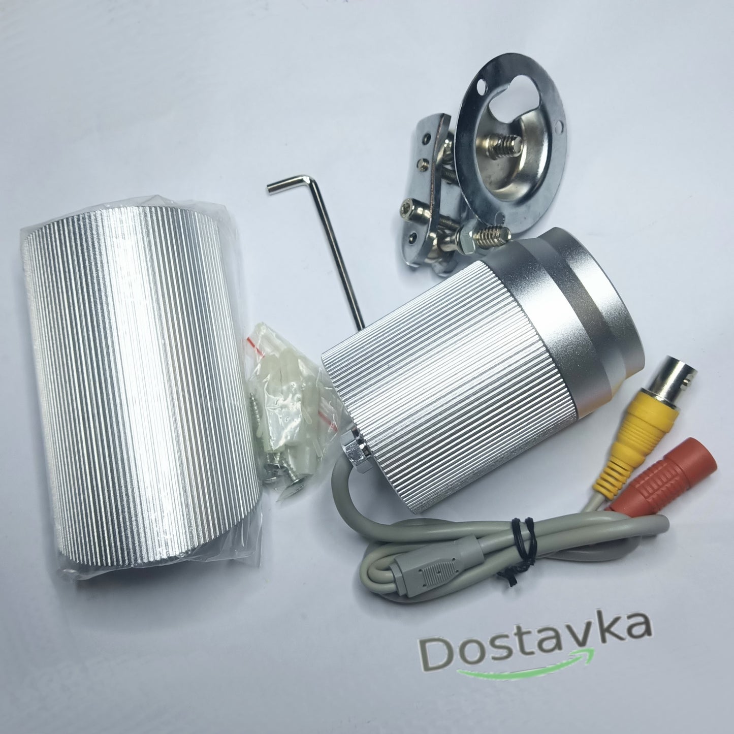 Уличная видеокамера Activision AVC-211-IR с козырьком и кронштейном