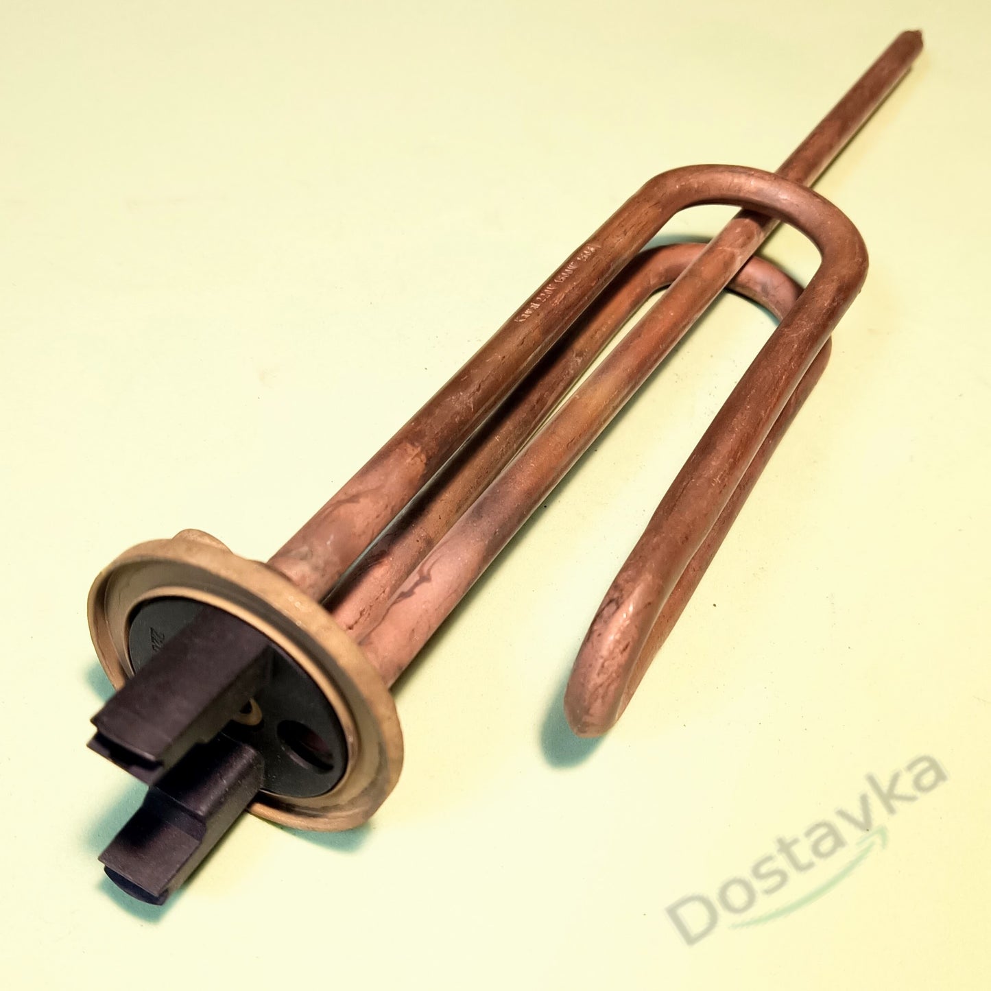 Медный нагревательный тэн (под анод) d45-48 1500Вт 26 см в бойлер Atlantic, Scandy P24