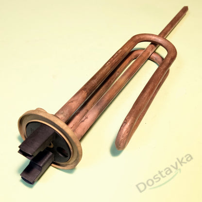 Медный нагревательный тэн (под анод) d45-48 1500Вт 26 см в бойлер Atlantic, Scandy P24