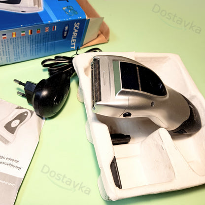 Электробритва 2 в 1 (+ триммер для усов) Scarlett SC-518 (с плавающими лезвиями)