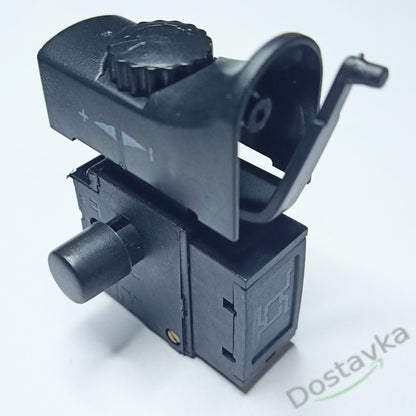 Кнопка FA2-6/1BEK 8A управления электродрели Ferm, Темп Дэу-810/ 950 (клавиша 45*20)