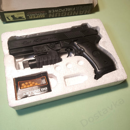 Страйкбольная модель пистолета High Accuracy P.718D под пластиковые шарики 6 мм (BB)
