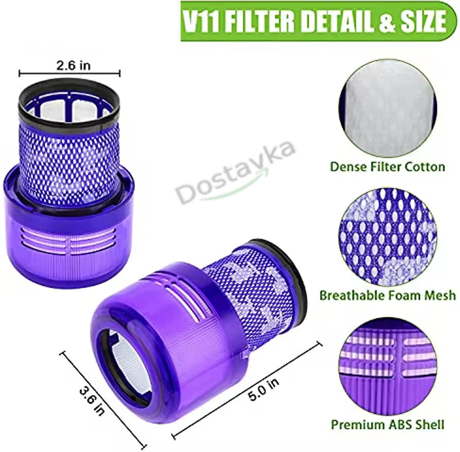 Фильтр циклонный HEPA для аккумуляторного пылесоса Dyson 970013-02