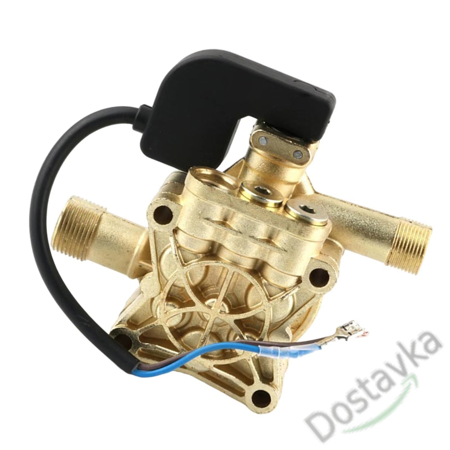 Насос высокого давления (вход 26 выход 22 мм) в сборе для мойки автомобилей