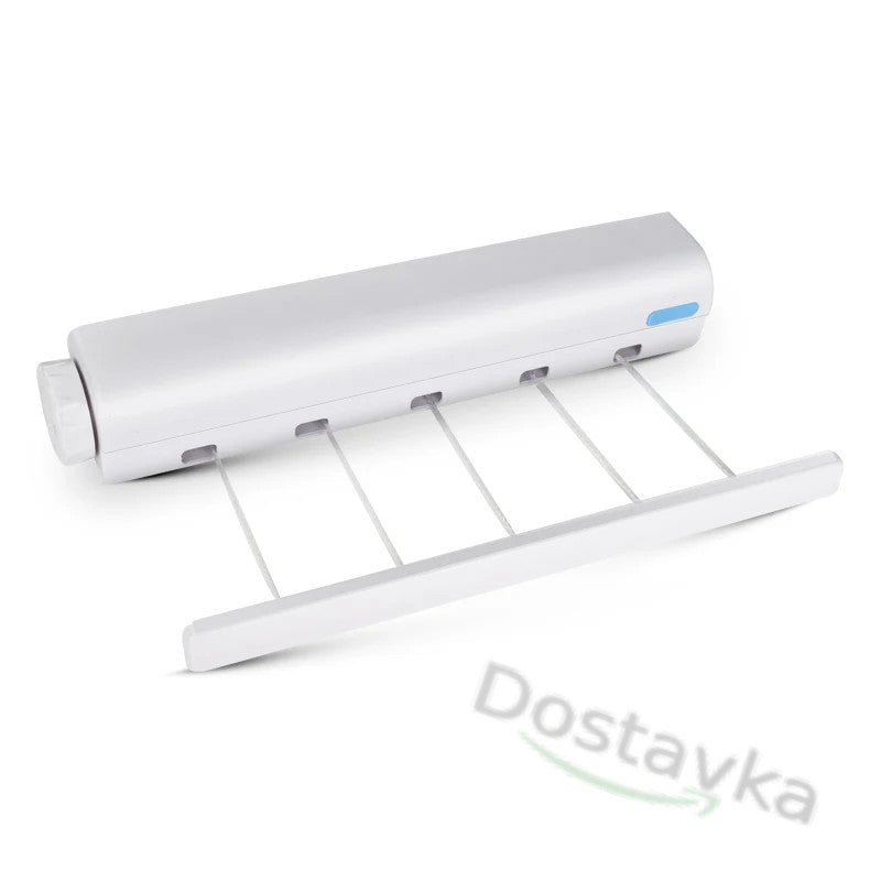 Выдвижная настенная сушилка вешалка для белья для сушки одежды