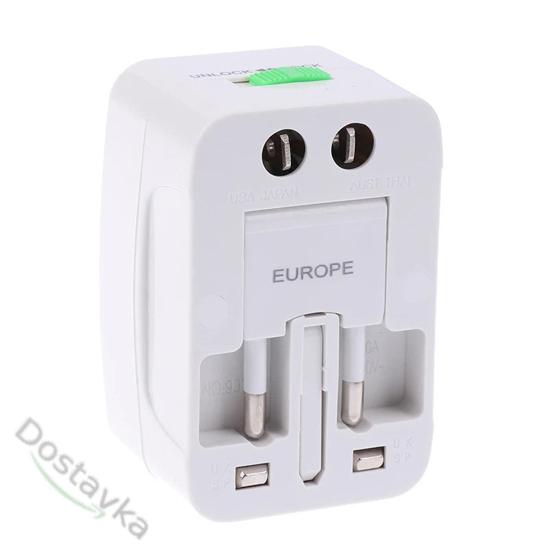 Сетевой переходник адаптер All in one EU UK US AU AC (100-240V 10A)