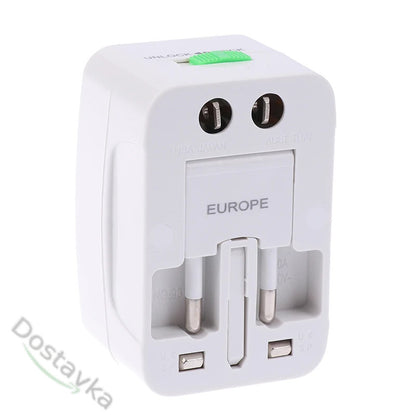 Сетевой переходник адаптер All in one EU UK US AU AC (100-240V 10A)