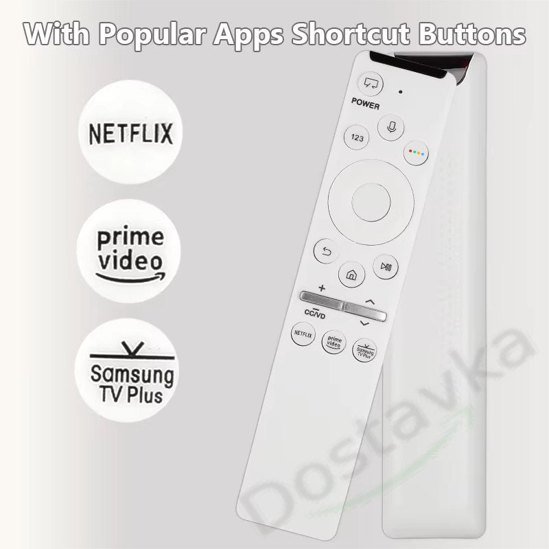 Пульт для телевизора Samsung Smart TV BN59-01330H с голосовым управлением (NETFLIX, Prime Video)
