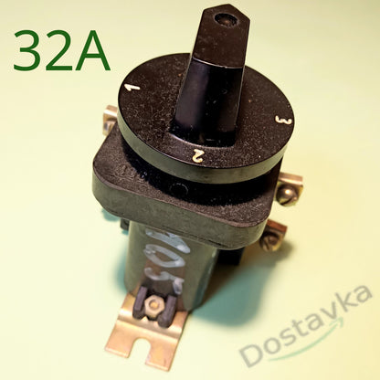 Переключатель ППКП-32А (ТПКП-32А) для промышленных плит и духовых шкафов