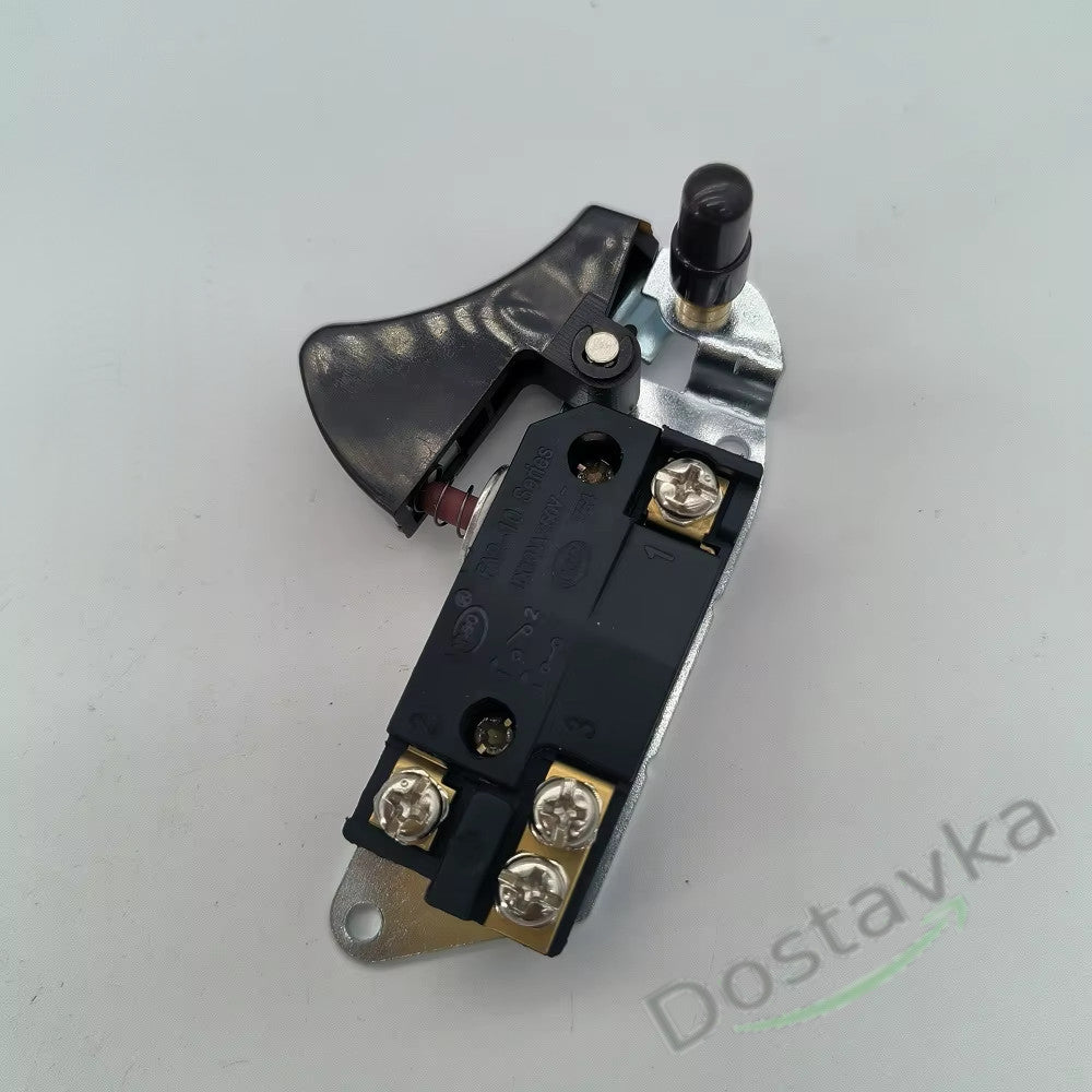 Кнопка пуска FA2-10 10(10)A цепной электропилы Ворскла 2500/405, Makita 5016 с боковым двигателем
