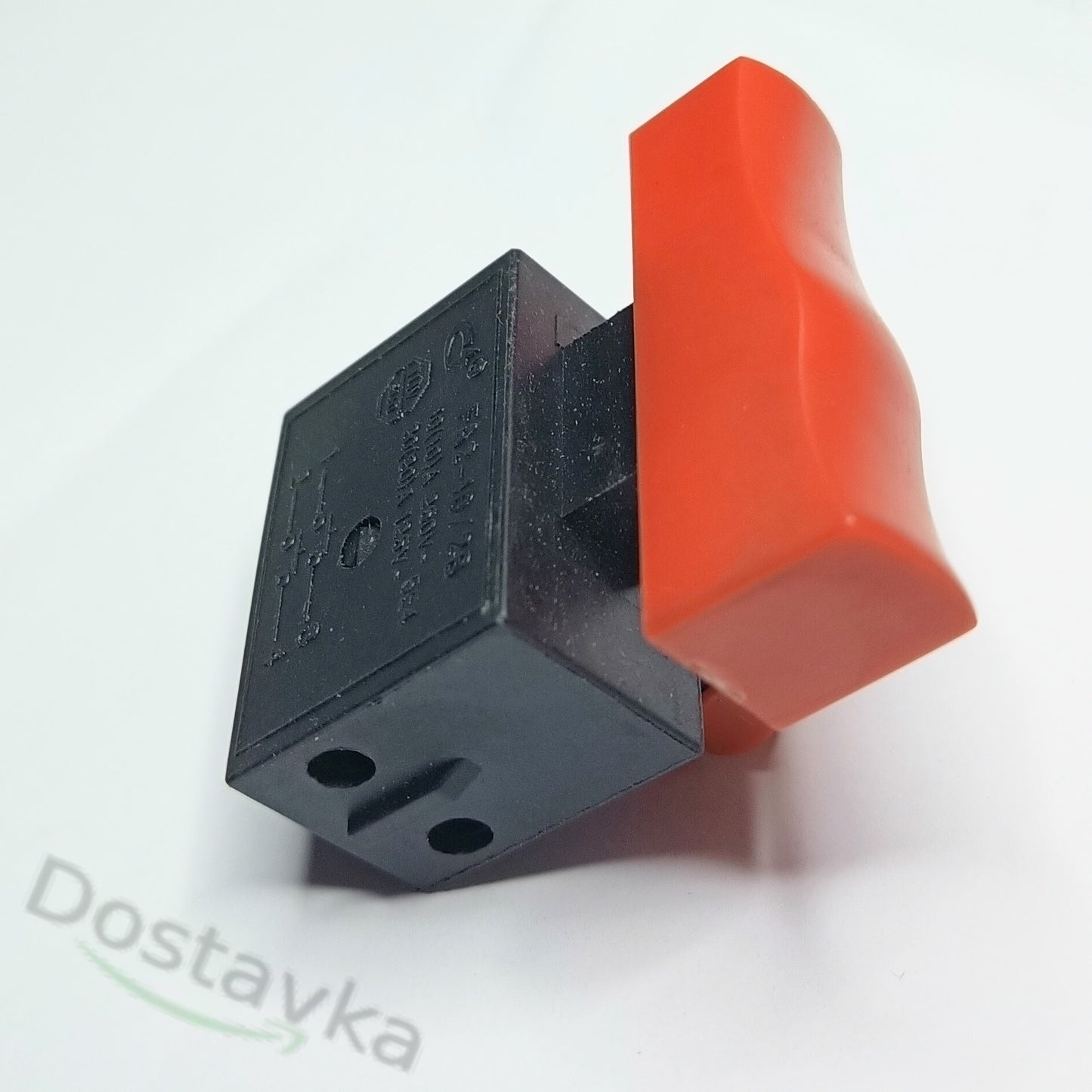 Кнопка FA2-10/2B для міксера Зеніт ЗМС-1600 Профі (клавіша 47*12) (10А) (фіксатор)