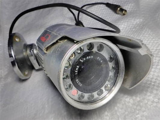 Відеокамера аналогова вулична (3.5-8mm, ІЧ-підсвітка) для CCTV Viatec