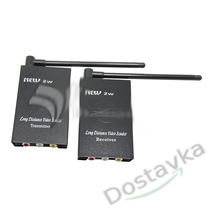 Беспроводной аудио/видео передатчик 2 Вт (2.4GHz) для камер видеонаблюдения