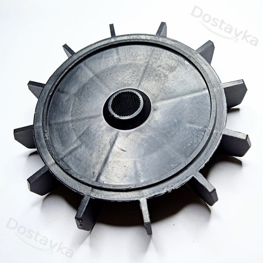Вентилятор крыльчатка двигателя насосов NPO CPm146X/ CPm158X (Ø114*Ø14*H24*Z12) (пластик) (A59)