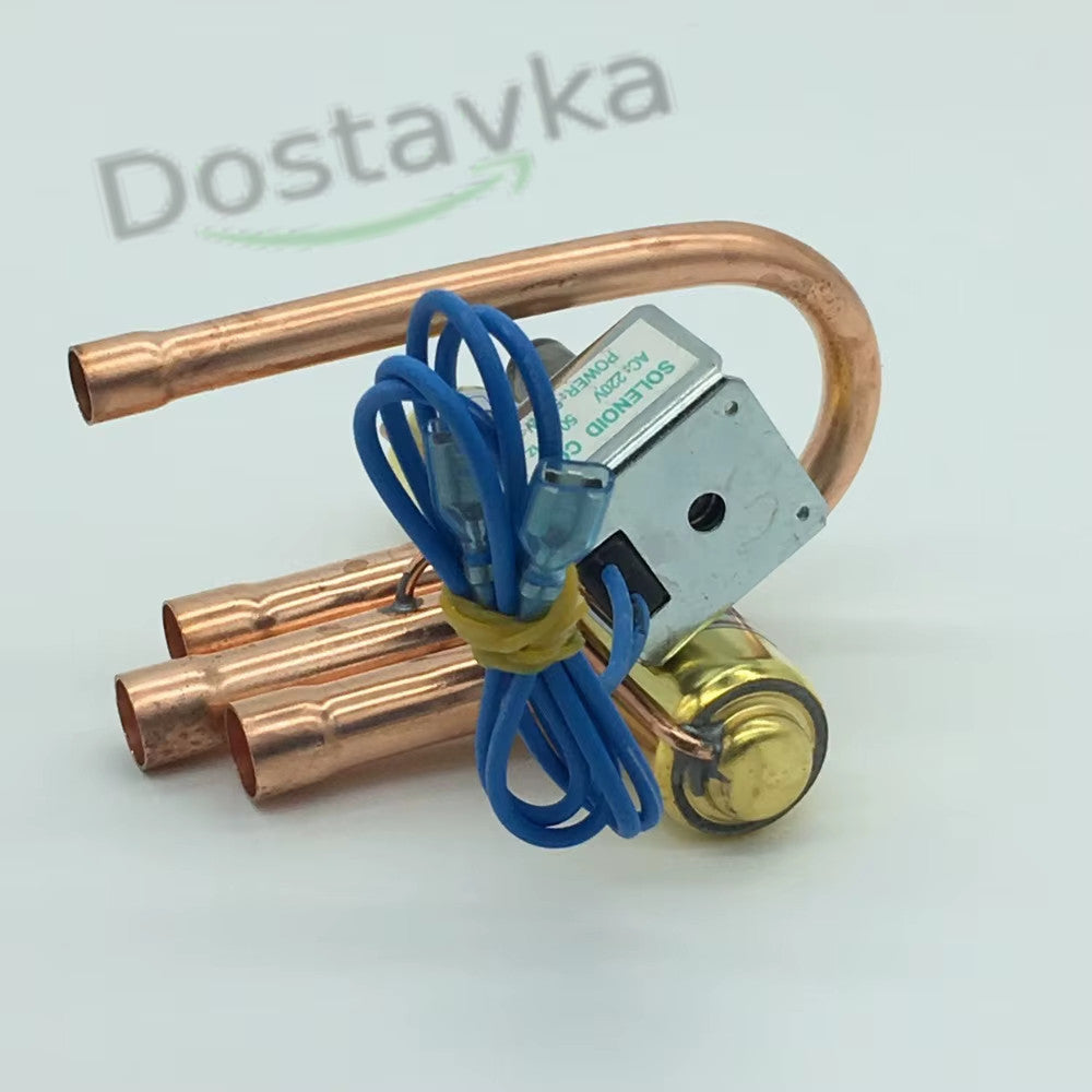 Клапан 4-х ходовой DHF-11 (вход 1/2" ODF, выход 5/8" ODF) для кондиционера