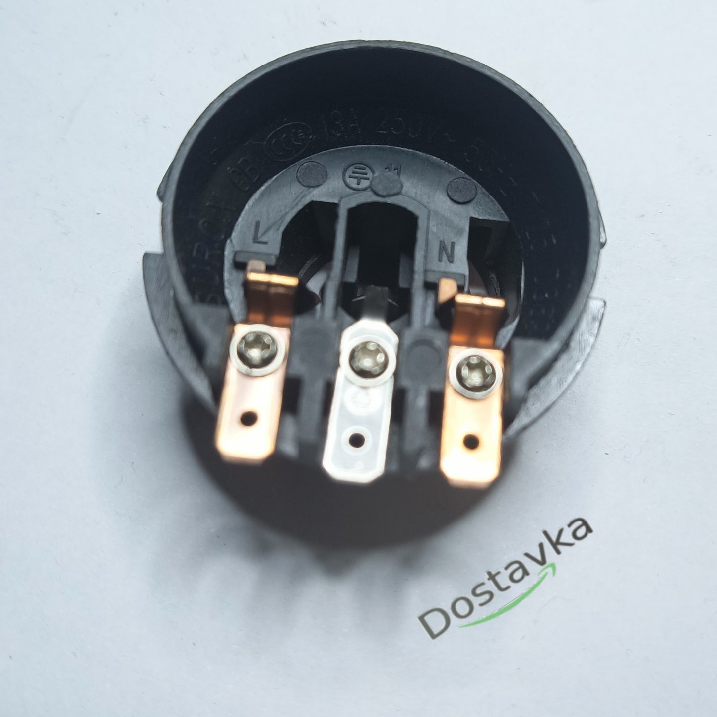 Нижняя контактная вилка подставки чайника Surox CB (250V, 13A) D889N d20.5*12
