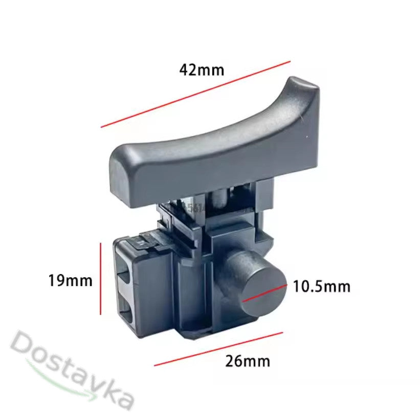 Перемикач для 4/6-дюймових безщіткових ланцюгових електропил з літієвим акумулятором (42*11)