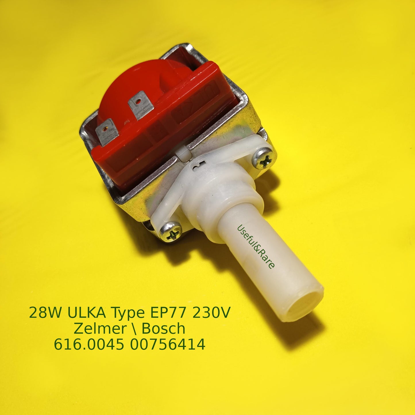 Помпа 28W ULKA Type EP77 230V 616.0045 для миючого пилососу Zelmer