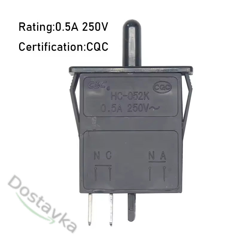 Вимикач світла кнопковий (одинарний_2C) ELTEK 100256 для холод. Bosch