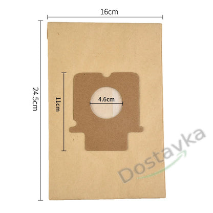 Набір паперових мішків (5 шт) Type C-20E для пилососу Black&amp;Decker/ Panasonic