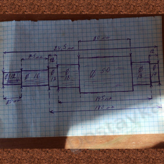 Ротор двигателя скважинного насоса Sprut 4SQGD1,2-50 (ф49,2*75) (combi) (A36)