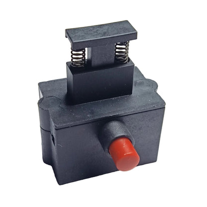 Кнопка KR-230 (12A, 24x36.5, подв. вкл.) для ланцюгової пили та болгарки