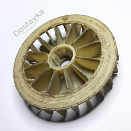 Крыльчатка обдува якоря на вал d14-17 внутри 4 выступа
