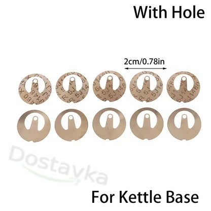 Біметалічна пластина термостата чайника на з'єднувач вимикача електричного чайника