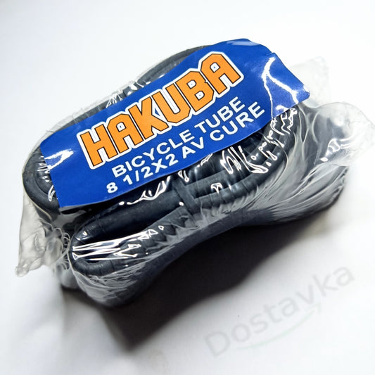 Камера для электросамоката 8 1/2x2 HAKUBA (8.5x2) изогнутый ниппель AV Cure