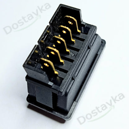 Универсальный переключатель стеклоподъемников для VW Golf Passat Jetta 5-pin (12V 20A) (18*38)