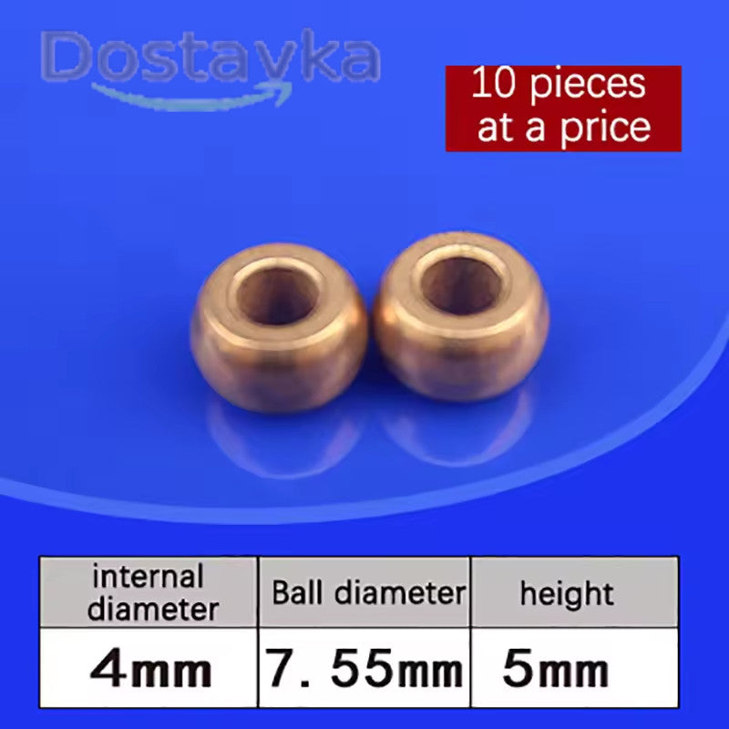 Сферическая медно-графитовая втулка подшипник скольжения масляная