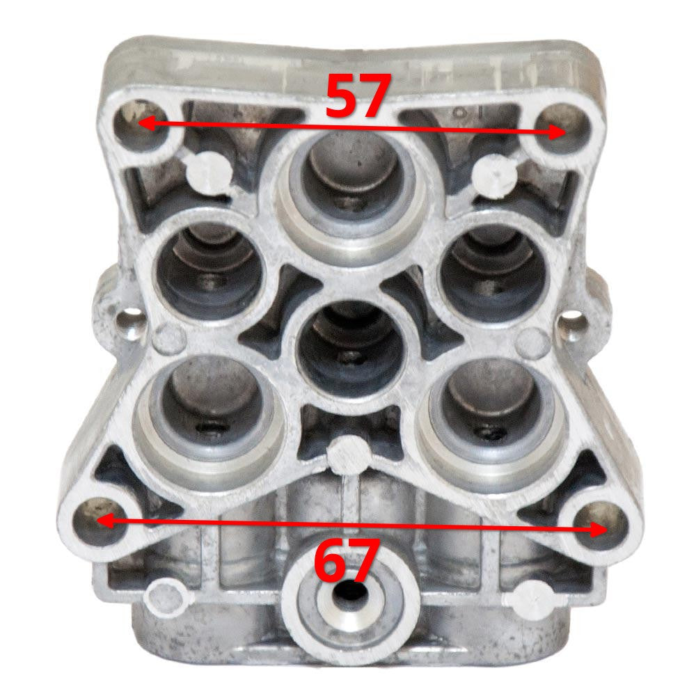 Головка (крышка) насосной части автомойки VORTEX (534240037z)