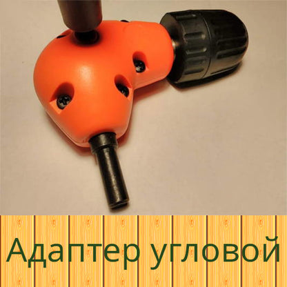Редуктор-насадка кутова (під свердла до 10 мм) для електродриля
