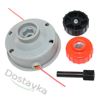 Катушка головка триммера Homelite F3045 HBC26SJSN HBC26SBN HBC26SJS HBC26SJ HBC26SBS HLT26SDN ST385 (UT-15088B) (резьба 8 мм лево/ право)