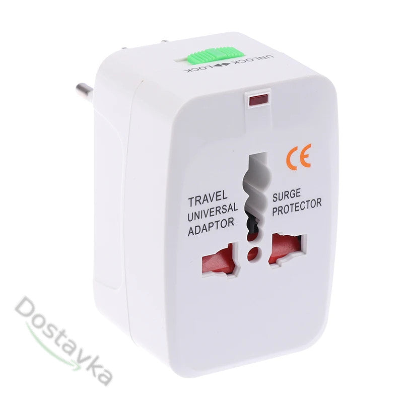 Сетевой переходник адаптер All in one EU UK US AU AC (100-240V 10A)