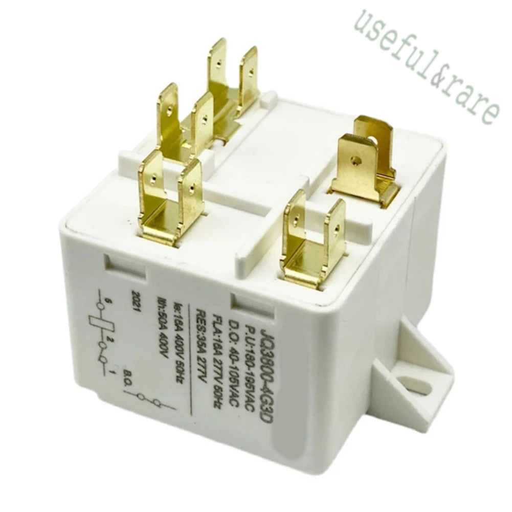 5-контактное пусковое реле HLR3800-4G3D (кубик) PTC для кондиционера, компрессора холодильника