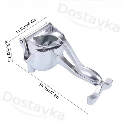 Ручная жесткая алюминиевая соковыжималка для фруктовых соков из граната, апельсина, лимона