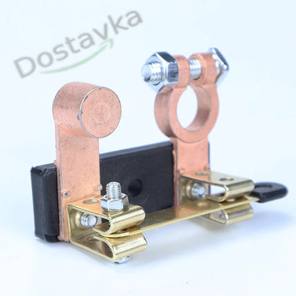 Вимикач акумулятора 12/24 Вольт для автомобіля, автофургона, човна, вантажівки (під капотом на клему)