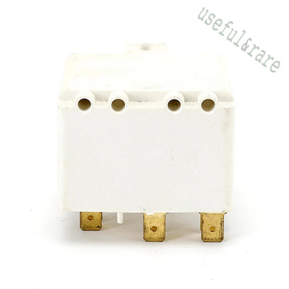 5-контактное пусковое реле HLR3800-4G3D (кубик) PTC для кондиционера, компрессора холодильника