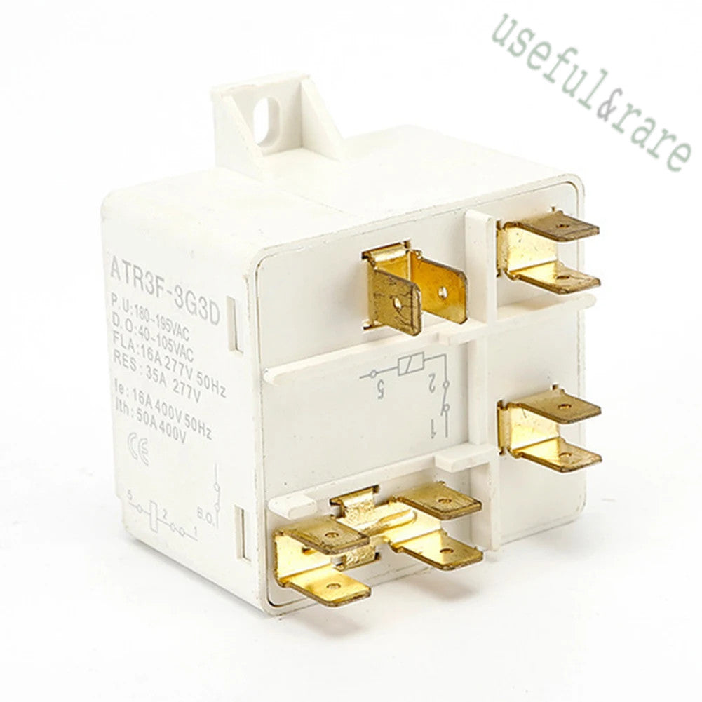 5-контактное пусковое реле HLR3800-4G3D (кубик) PTC для кондиционера, компрессора холодильника