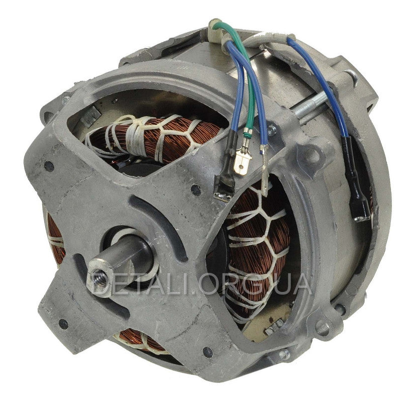 Двигатель асинхронный газонокосилки Gartner ELM-1232 BL 1200W (d137*153) вал 17 мм резьба М8