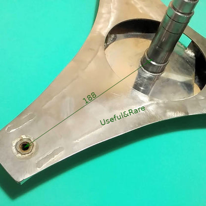 Хрестовина барабана пральної машини Miele 04264766 (нержавіюча сталь)