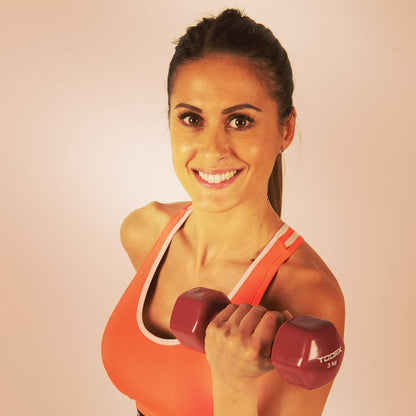 Гантель для фітнесу Toorx Vinyl 6 кг (MV-6)